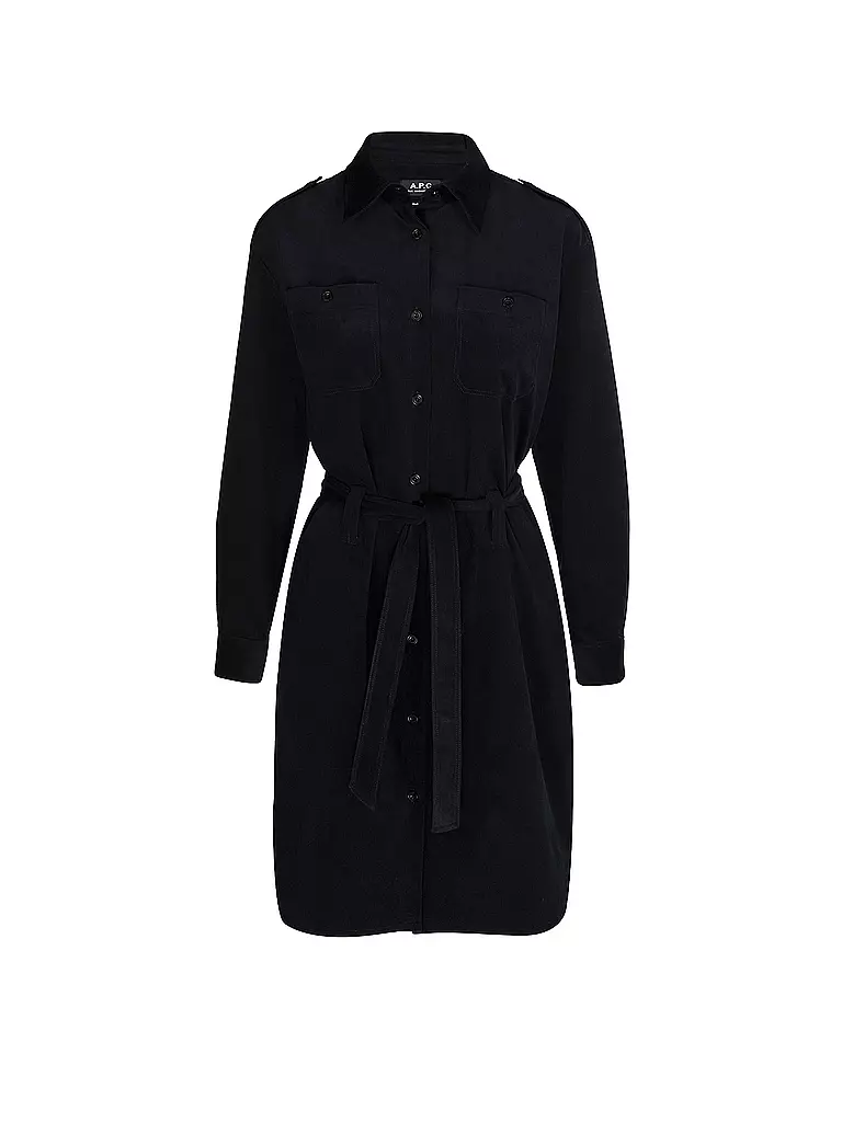 A.P.C. | Cordkleid PIXIE | dunkelblau