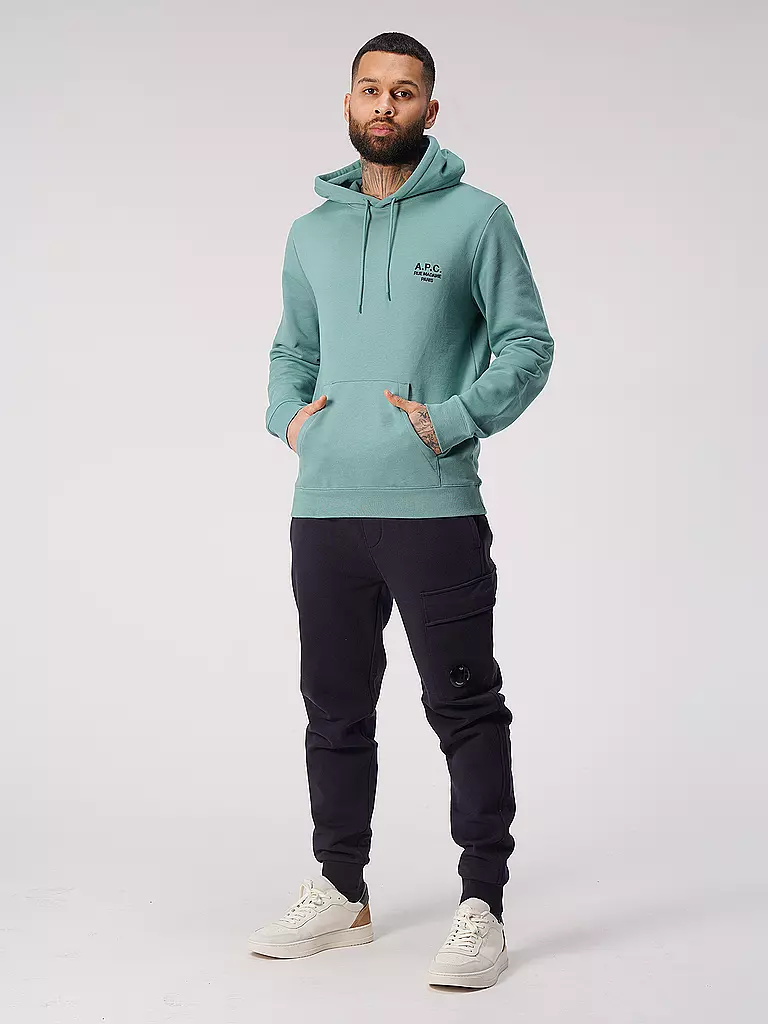 A.P.C. | Kapuzensweater - Hoodie MARVIN  | türkis