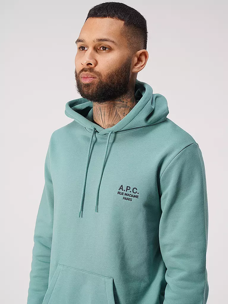 A.P.C. | Kapuzensweater - Hoodie MARVIN  | türkis
