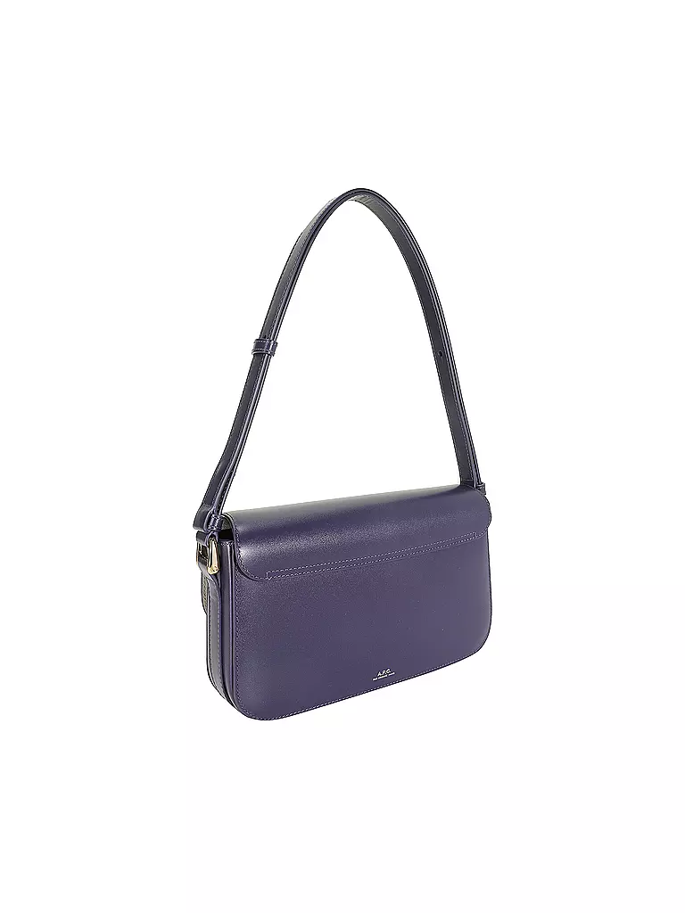 A.P.C. | Ledertasche - Umhängetasche GRACE BAGUETTE | blau