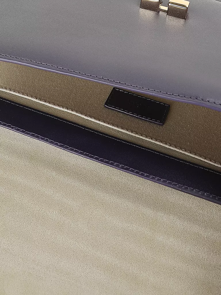 A.P.C. | Ledertasche - Umhängetasche GRACE BAGUETTE | blau