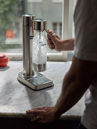 AARKE | Wasserflasche 1L CARBONATOR 3 Pet/Edelstahl 