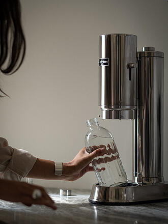 AARKE | Wassersprudler CARBONATOR PRO Edelstahl