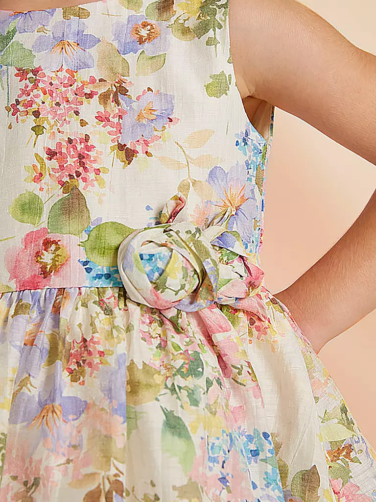 ABEL & LULA | Mädchen Leinenkleid | bunt