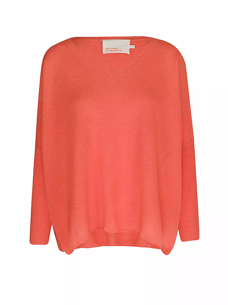 ABSOLUT | Kaschmir Pullover CAMILLE  | orange