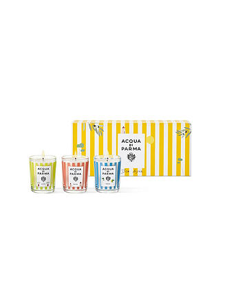ACQUA DI PARMA | Geschenkset - Trio Kerzen Ulivo, Salina, Pineta Limited Edition 70g