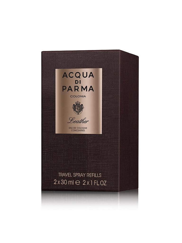 Acqua Di Parma Colonia Leather Eau De Cologne Travel Spray Refill 2x30ml Transparent Acqua Di Parma Colonia Leather Eau De Cologne Travel Spray Refill 2x30ml Transparent