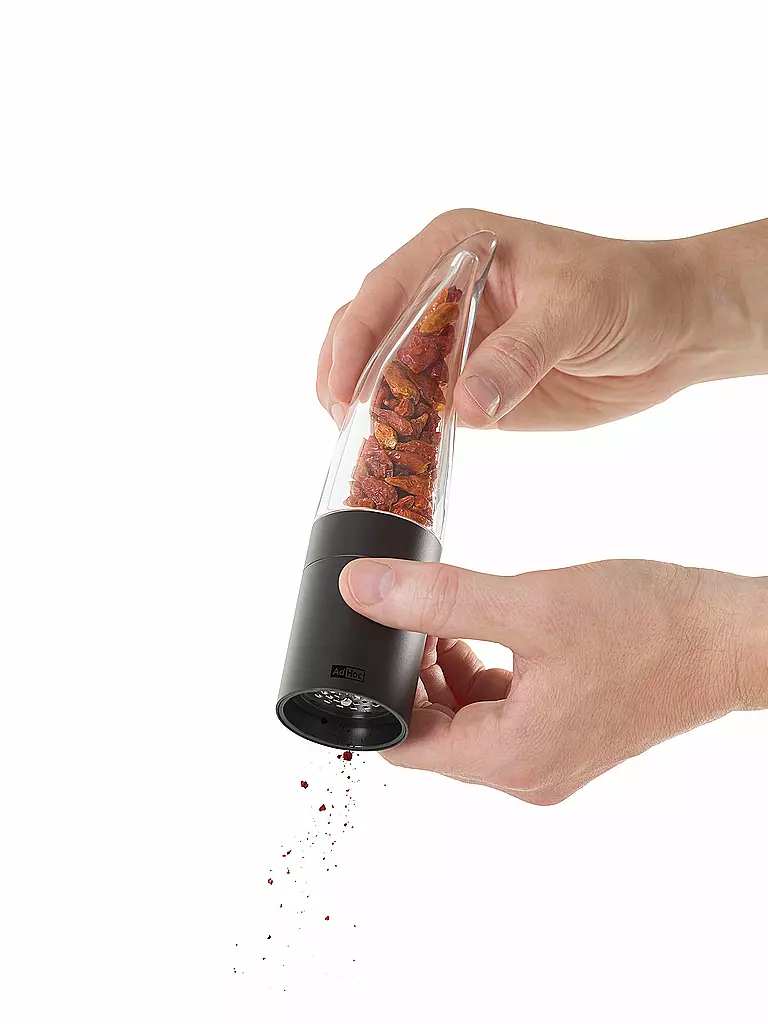 AD HOC | Geschenk Set Chilischneider 20,5cm Edelstahl Schwarz | schwarz