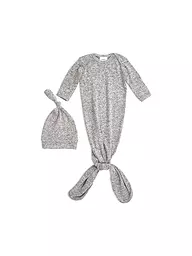 ADEN + ANAIS | Baby  Set Schlafoverall mit Mütze SNUGGLE KNIT™ | hellgrau