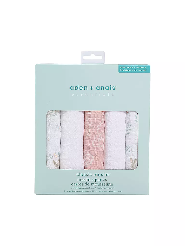 ADEN + ANAIS | Mulltuch 3er Pkg.  | weiss