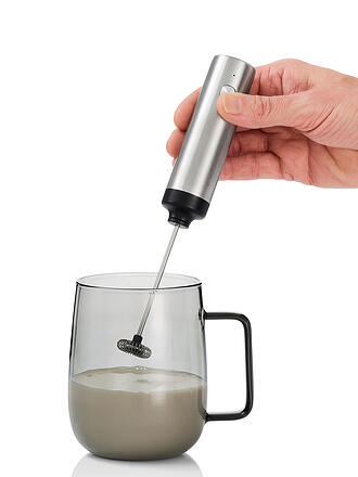 ADHOC | Elektrischer Aufschäumer  20,8cm MORO Light-Grey 