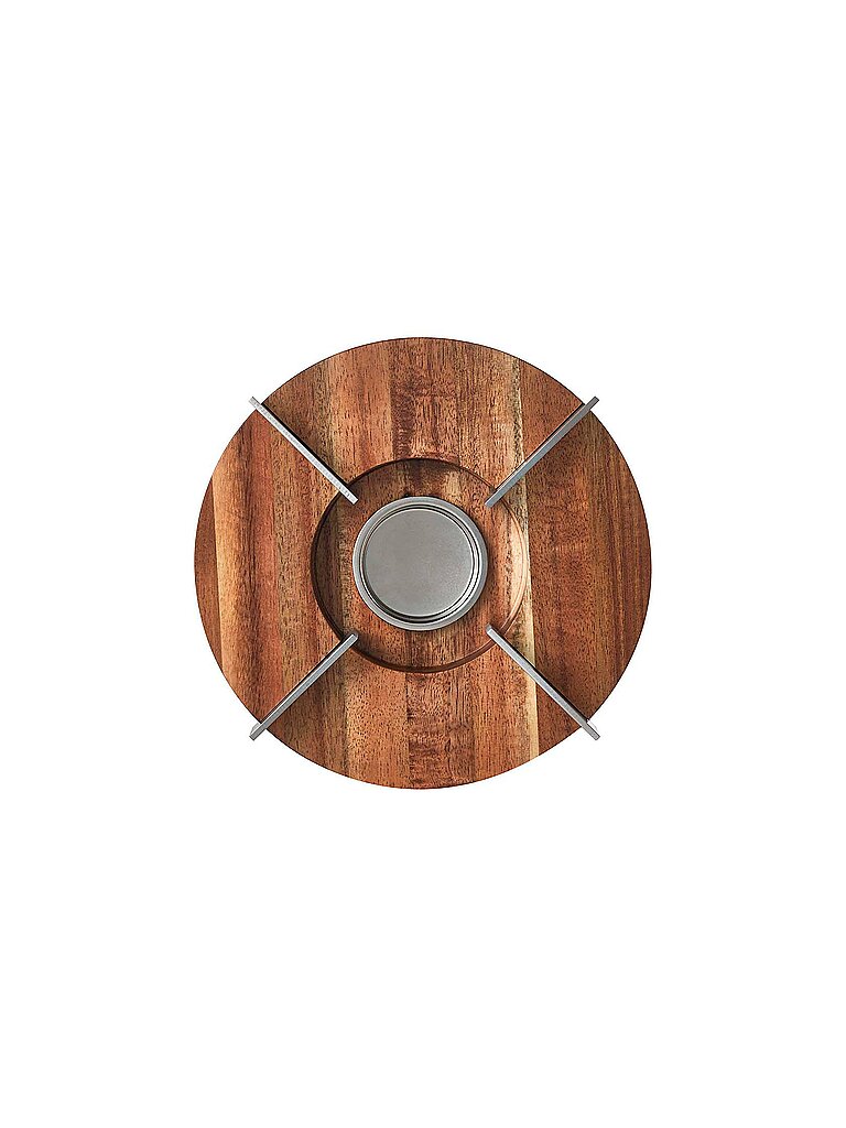 ADHOC Stövchen und Speisenwärmer TUTO 16cm braun