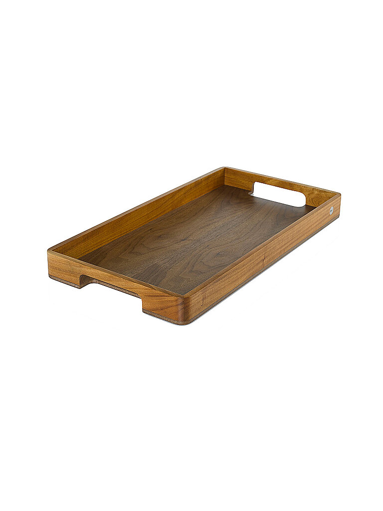 Serveringsbakke akacie valnød 60x31x5