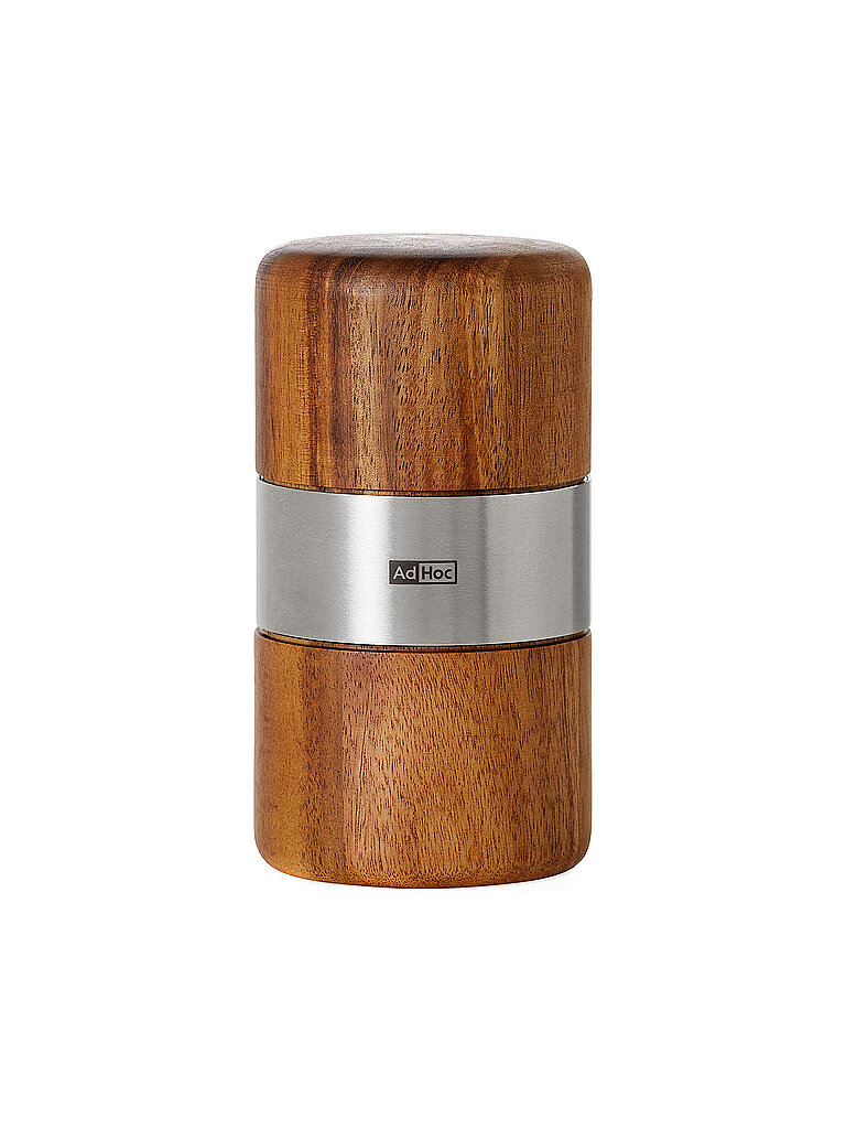 ADHOC Muskatmühle 11,3cm MUSKATO Akazie / Edelstahl braun