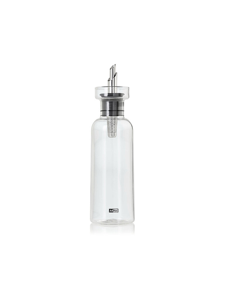 ADHOC Essig- oder Ölspender AROMA POUR 300ml Glas / Edelstahl