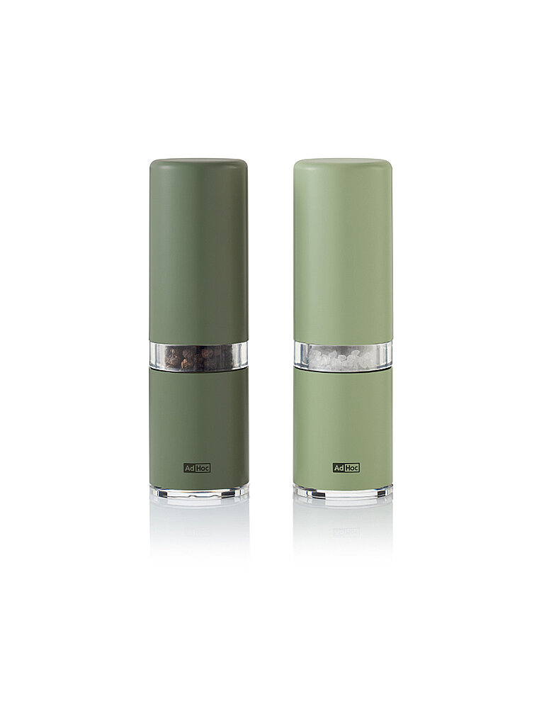 ADHOC Mühlen Set STYLE 2tlg 14,8cm Dark & Light Green hellgrün