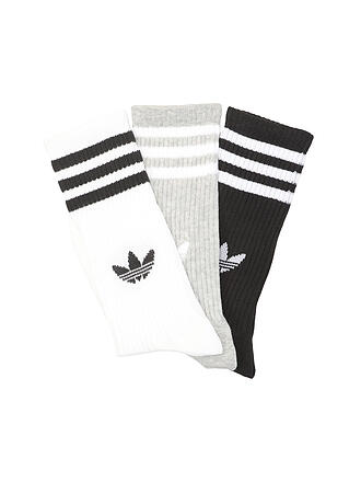 ADIDAS ORIGINALS | Socken 3er Pkg. white / medium grey heather / black