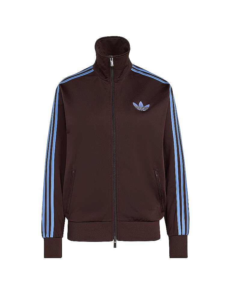 ADIDAS ORIGINALS Sweatjacke Loose Fit FIREBIRD braun | XL
