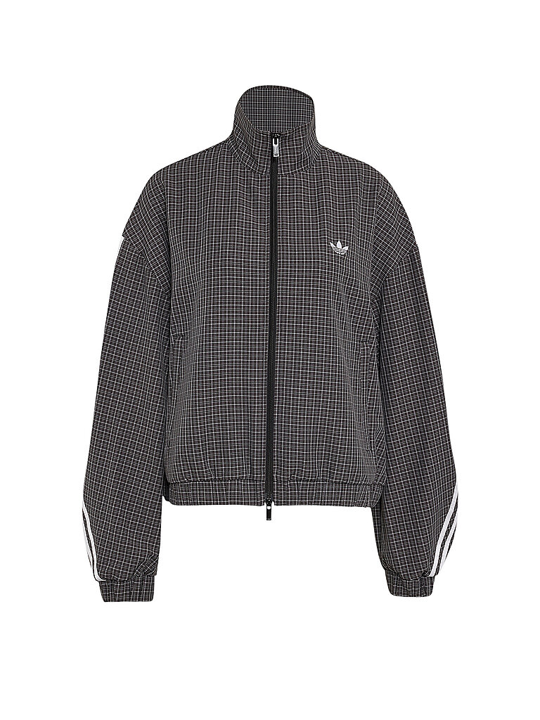 ADIDAS ORIGINALS Sweatjacke BADIGIRL CHECKS schwarz | L