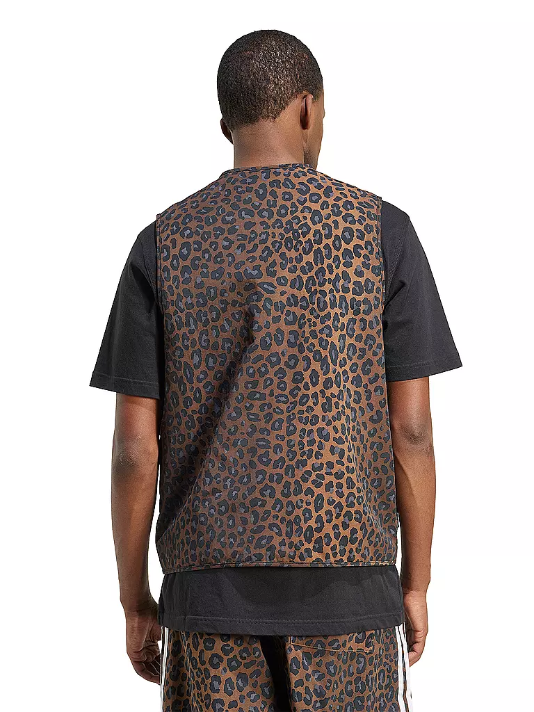 ADIDAS ORIGINALS | Gilet GRAPHIC REG VST | braun