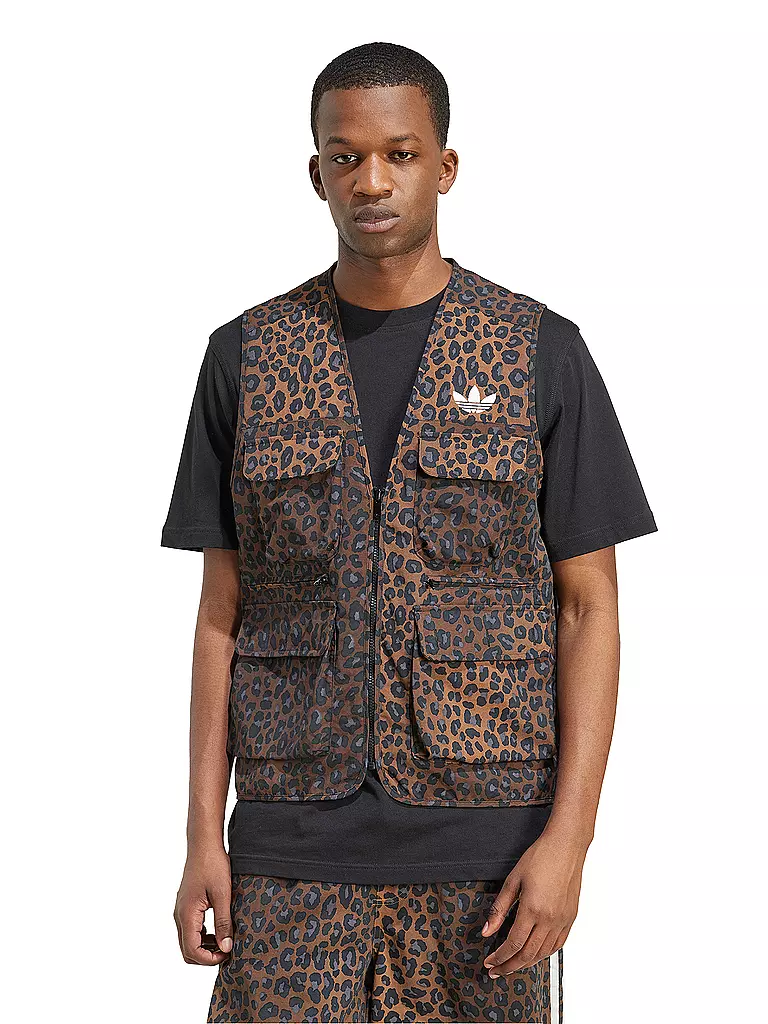 ADIDAS ORIGINALS | Gilet GRAPHIC REG VST | braun