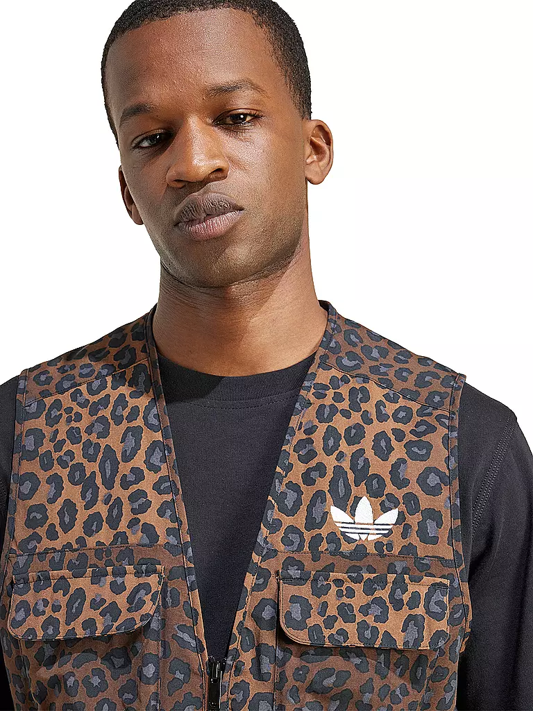 ADIDAS ORIGINALS | Gilet GRAPHIC REG VST | braun