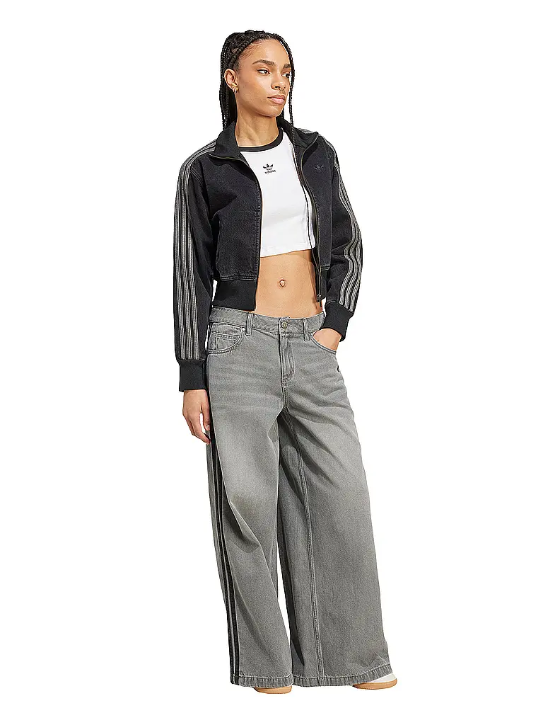 ADIDAS ORIGINALS | Jeans Wide Leg DENIM | grau