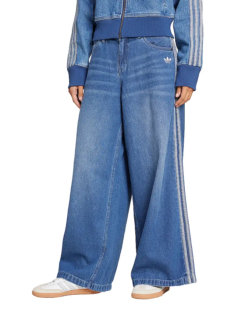 ADIDAS ORIGINALS | Jeans Wide Leg DENIM | hellblau