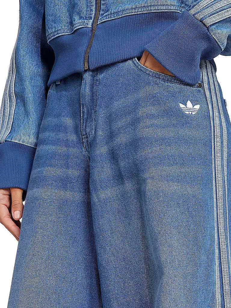 ADIDAS ORIGINALS | Jeans Wide Leg DENIM | hellblau