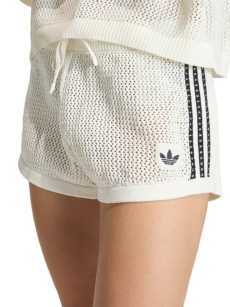 ADIDAS ORIGINALS | Shorts CROCHET | Weiss