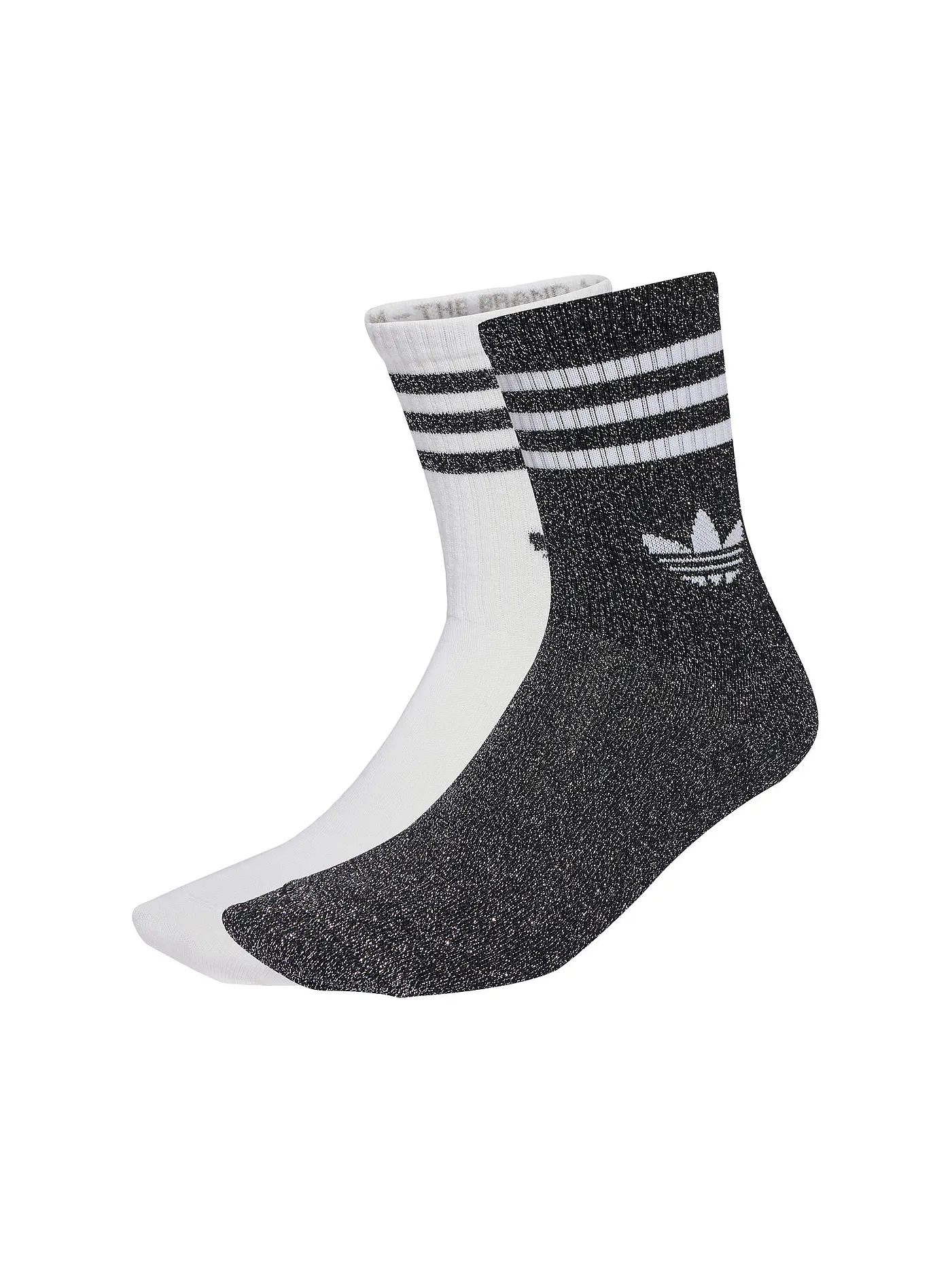 ADIDAS ORIGINALS | Socken 3S GLITTER CR 2 2-er Pkg. black | schwarz