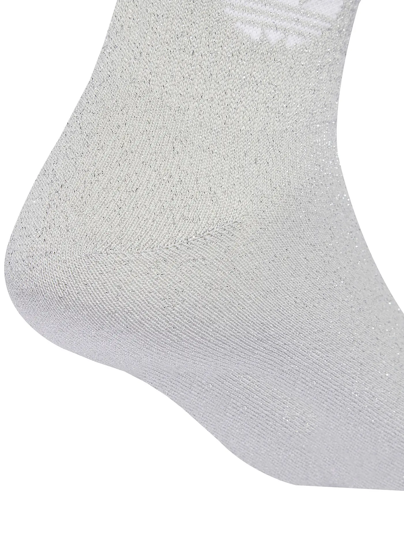 ADIDAS ORIGINALS | Socken 3S GLITTER CR 2 2-er Pkg. white | silber