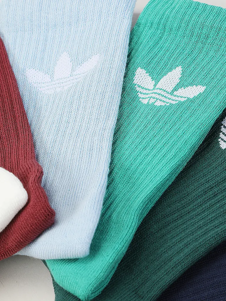 ADIDAS ORIGINALS | Socken 6er Pkg. Owhite/Secogr/CGreen | bunt