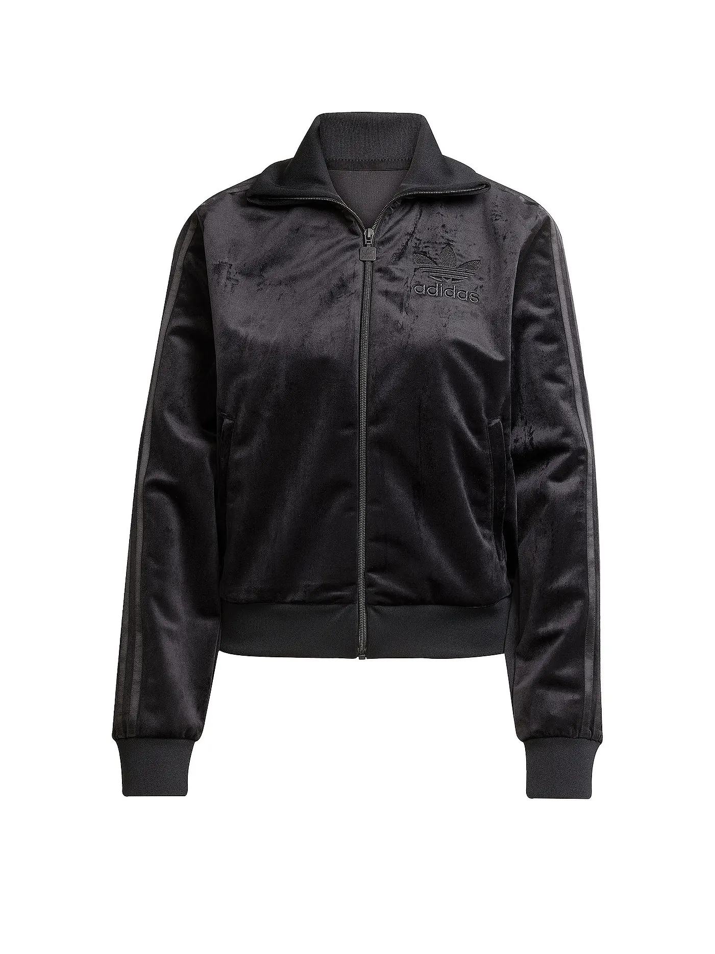 ADIDAS ORIGINALS | Sweatjacke VELVET TT | schwarz