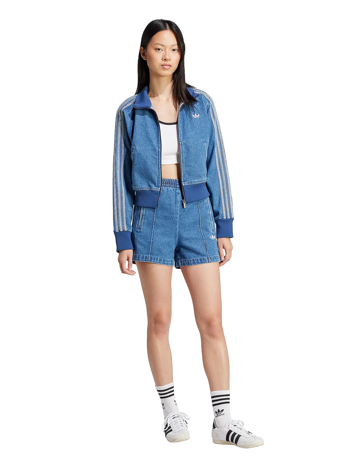 ADIDAS ORIGINALS | Sweatjacke | hellblau