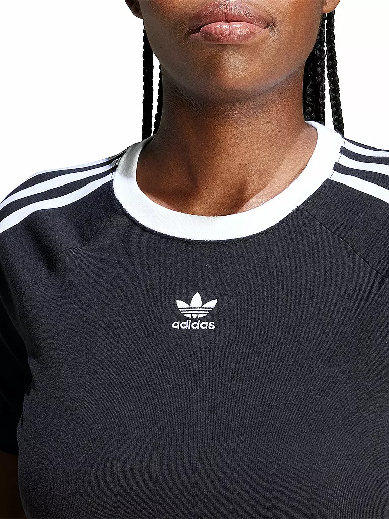 ADIDAS ORIGINALS | T-Shirt Cropped Fit 3 S BABY TEE | weiss