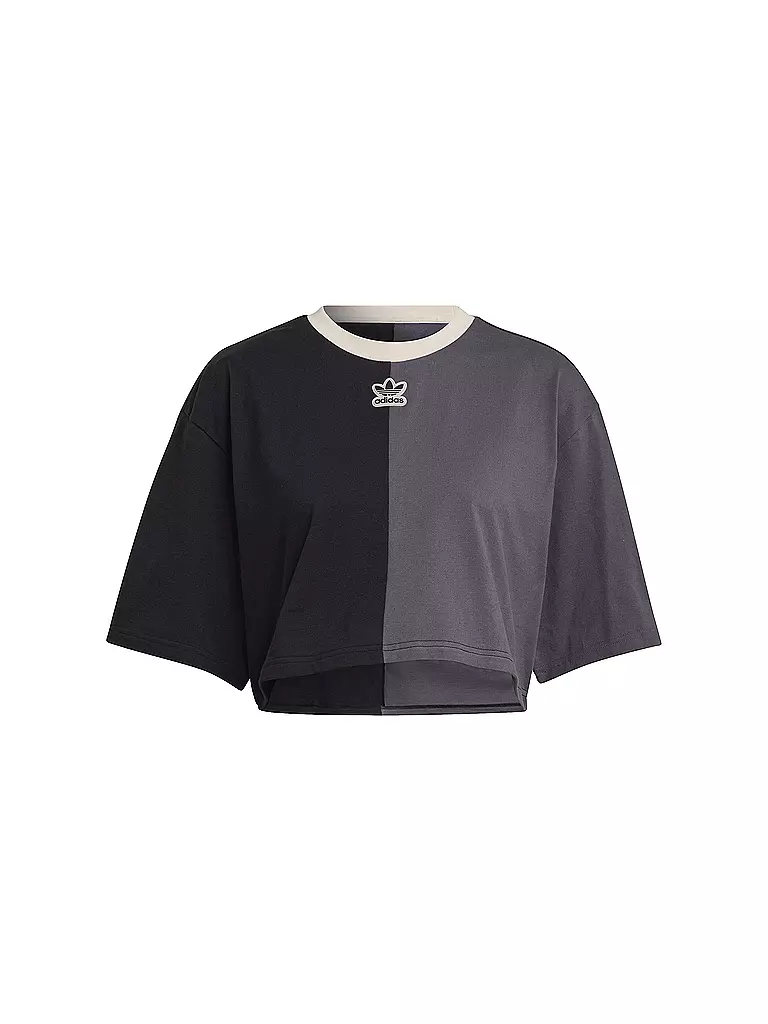 ADIDAS ORIGINALS | T-Shirt Cropped Fit | schwarz