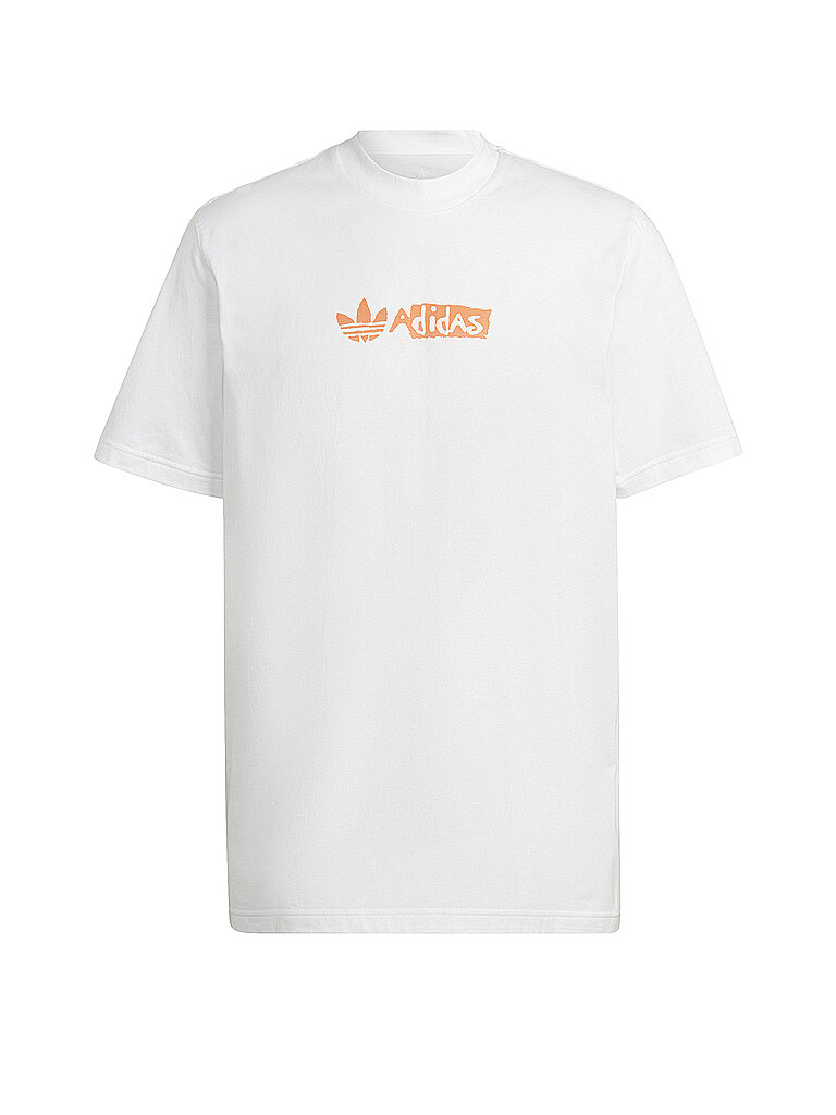 ADIDAS T Shirt weiß | S