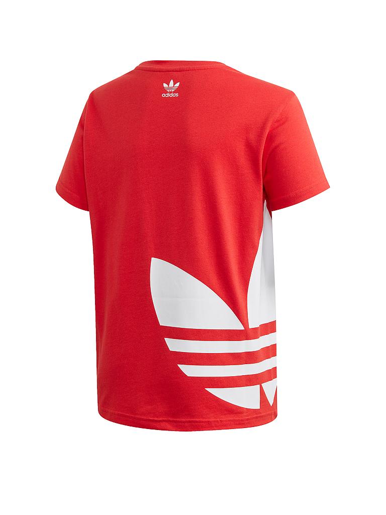 ADIDAS | Jungen-T-Shirt BIG TREFOIL | rot