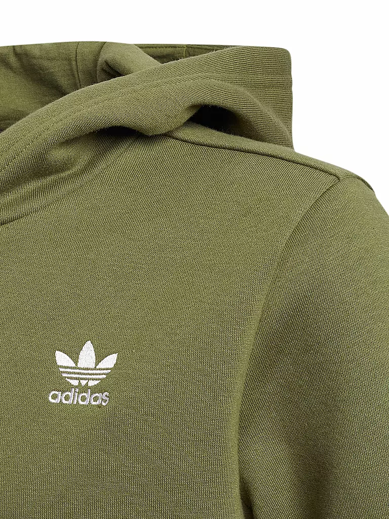 ADIDAS | Kinder Kapuzensweater - Hoodie Trefoil | olive