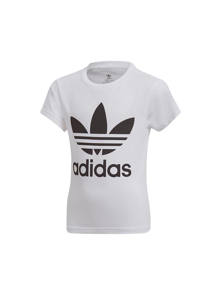 ADIDAS | Mädchen T-Shirt TREFOIL | weiß