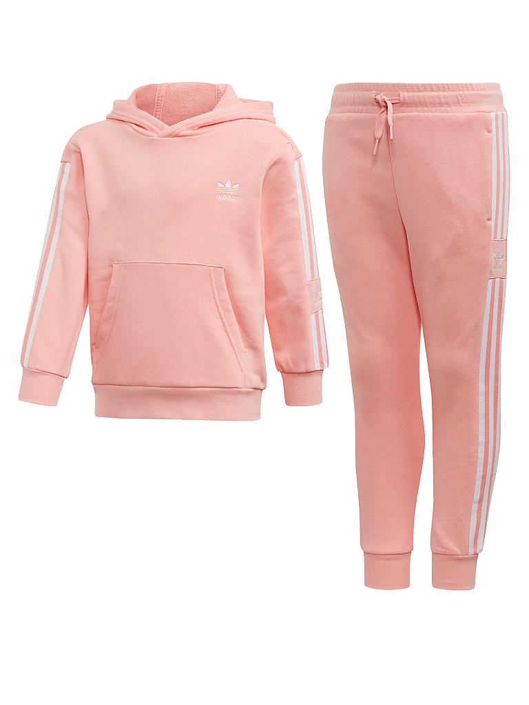 Mädchen-Jogginganzug pink