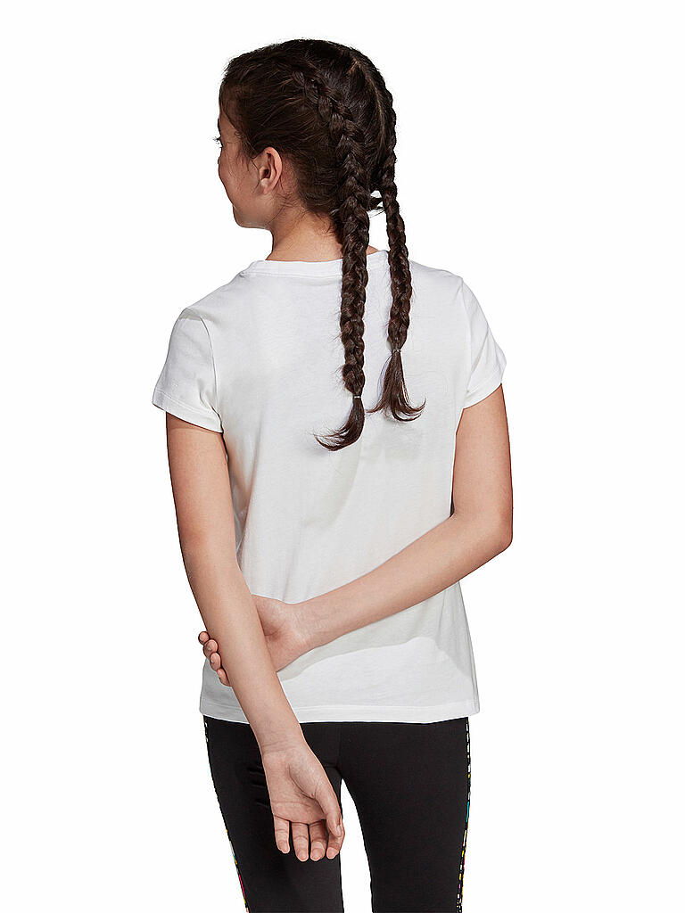 ADIDAS | Mädchen-T-Shirt  | weiß