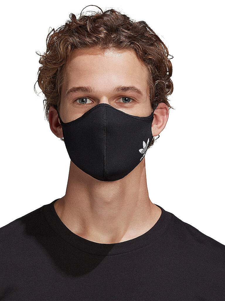 ADIDAS | Mund-Nasen-Maske 3er Pkg. | schwarz