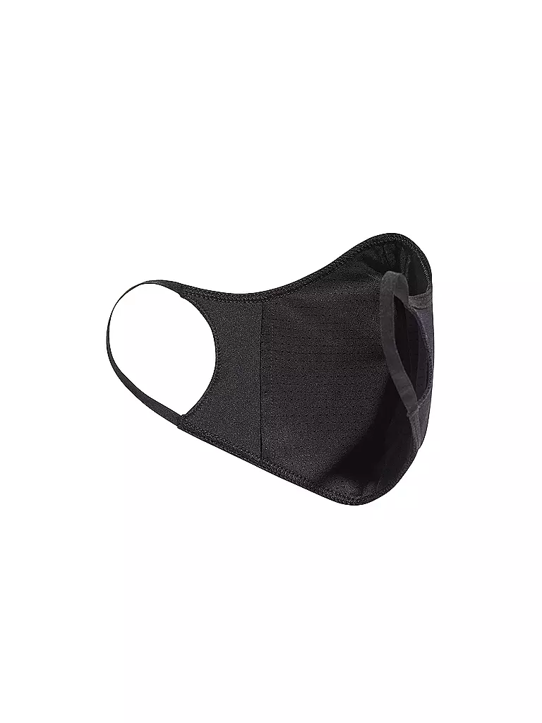 ADIDAS | Mund-Nasen-Maske Face Cover XS/S 3er-Pack | schwarz