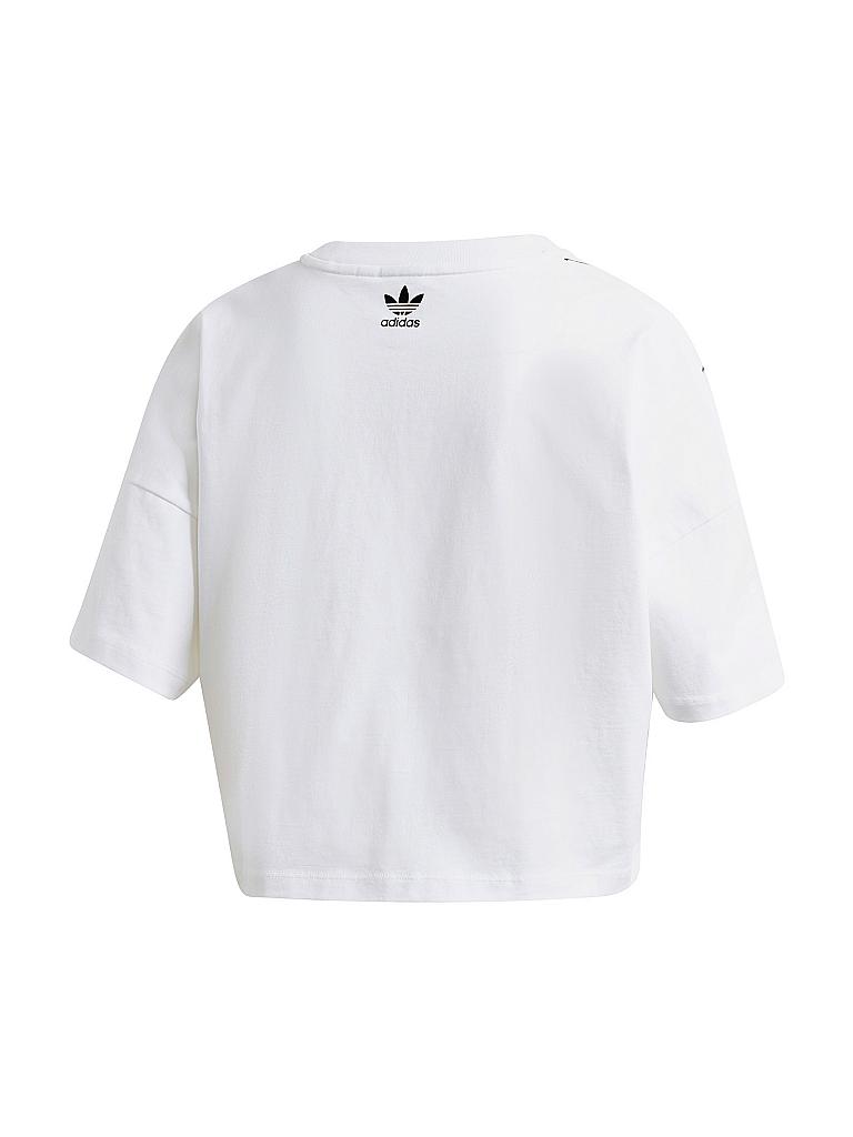 ADIDAS | T-Shirt Cropped Fit | weiß