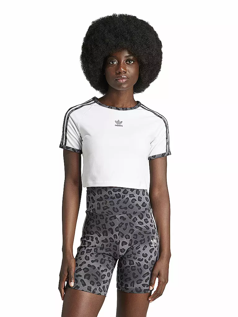 ADIDAS | T-Shirt Cropped Fit | weiss
