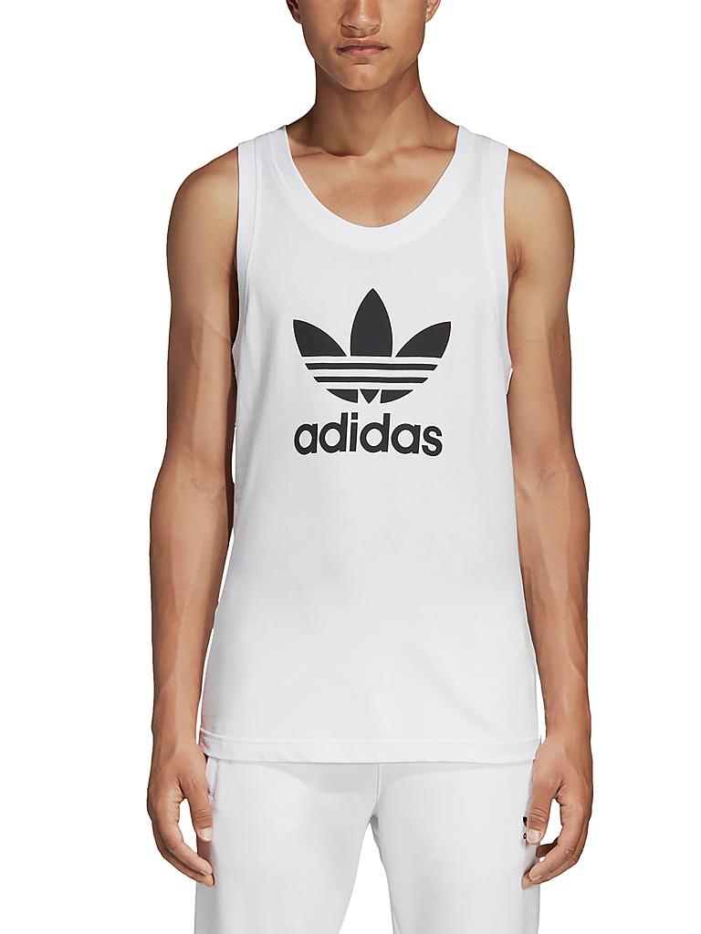 ADIDAS | Tanktop "Trefoil" | weiß