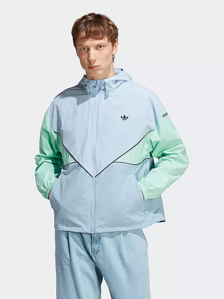 ADIDAS | Windbreaker | hellblau