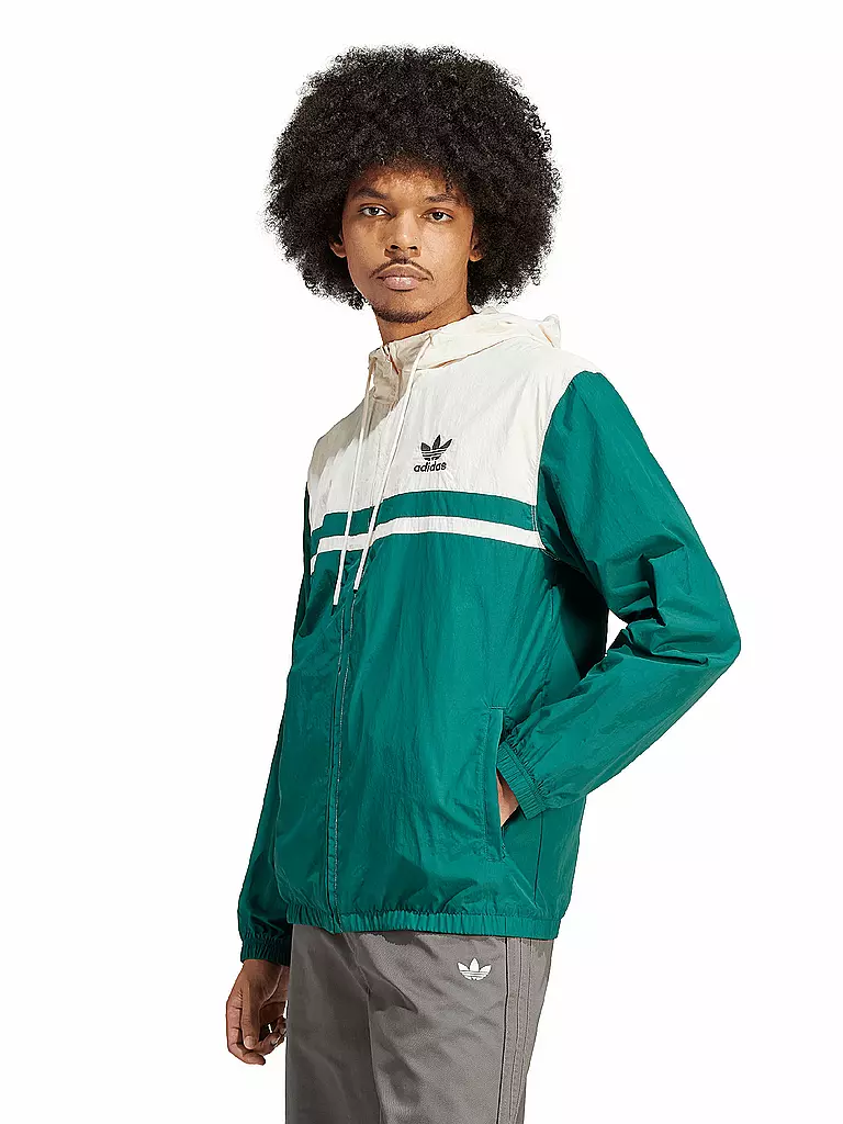 ADIDAS | Windbreaker | dunkelgrün